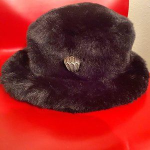 Faux Fur Bucket Hat KURT GEIGER LONDON